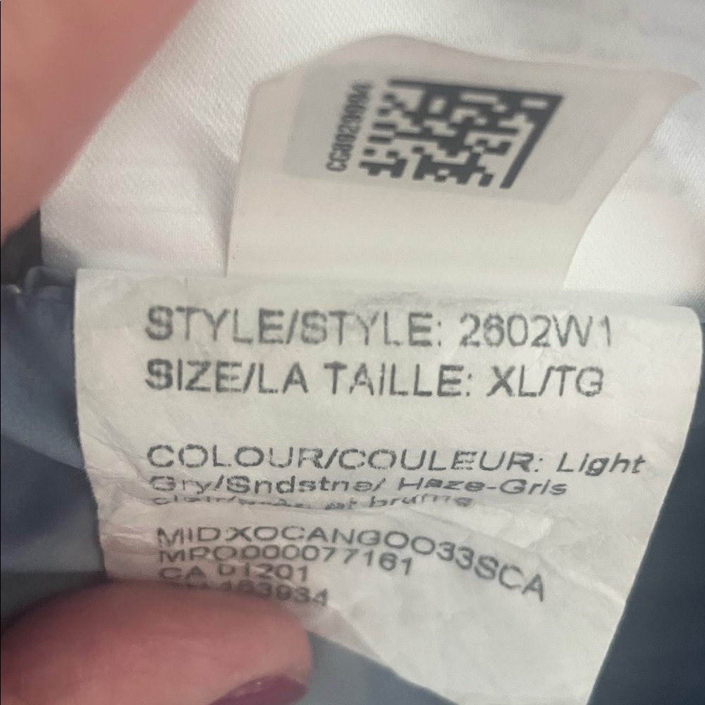 Canada Goose Arctic Program Jacket - Light Gray / Sandstone - Picture 9 of 11